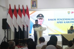 Wabup Kendal, Windu Suko Basuki, saat Rakor POK APBD Kendal, di Pendopo Kendal, Kamis 11/05/2023. (Roni/Jateng Memanggil)