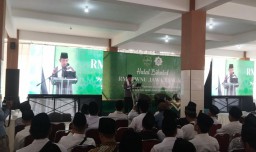 Kapolri Listyo Sigit Prabowo menghadiri halabihalal RMI PWNU Jawa Tengah bersama seluruh jajaran pengurus RMI se-Jawa Tengah di Pondok Pesantren Asrama Perguruan Islam Asri Giri, Magelang, Sabtu (20/5/2023). (Memanggil.co)