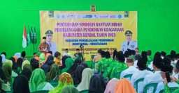 Ribuan Guru Madrasah di Kaliwungu dan Brangsong Terima Bantuan Hibah Tahun 2023