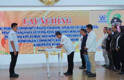 Disporapar Launcing Aplikasi GIS dan Community Based Tourism