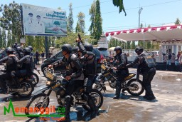 Aksi Demo di Depan Stadion Kendal Berakhir Ricuh, Polres Kendal Tangkap Massa yang Anarkis