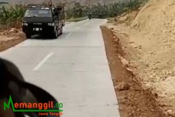 Jalan Kalices- Sojomerto Mulus, Rute Menuju Wisata Curugsewu Hanya Butuh Waktu 30 Menit