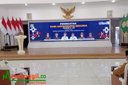 Peringati Hakordia 2023, Pemkab Kendal Nobar Film Anti Korupsi Bersama Para Pelajar