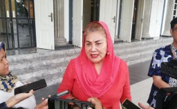Wali Kota Semarang Hevearita Gunaryanti Rahayu saat diwawancarai sejumlah awak media di Semarang. (Jateng Memanggil/Antara) 