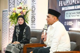 Wakil Gubernur Jawa Tengah, Taj Yasin Mengisi Acara Halalbihalal Bersama Masyarakat dan Alumni Pondok Pesantren Al Anwar IV (Jateng Memanggil/Hms)