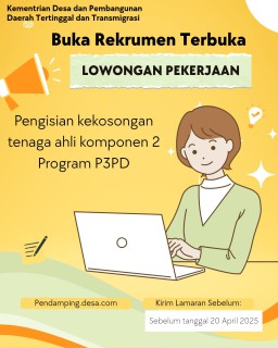 Keterangan: Ilustrasi, Kementrian Desa dan Pembangunan Daerah Tertinggal dan Tramsmigrasi buka rekrutmen terbuka. (dok/Jateng Mrmanggil)