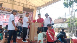 Sudipayung Guyub, Jalan Sehat dan Musik Organ Meriahkan HUT ke-80 RI