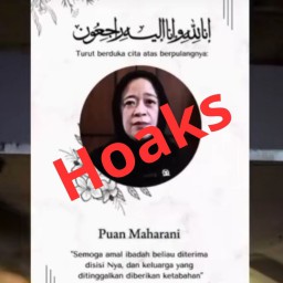 Cek Fakta: Berita Meninggalnya Puan Maharani di Medsos Hoaks