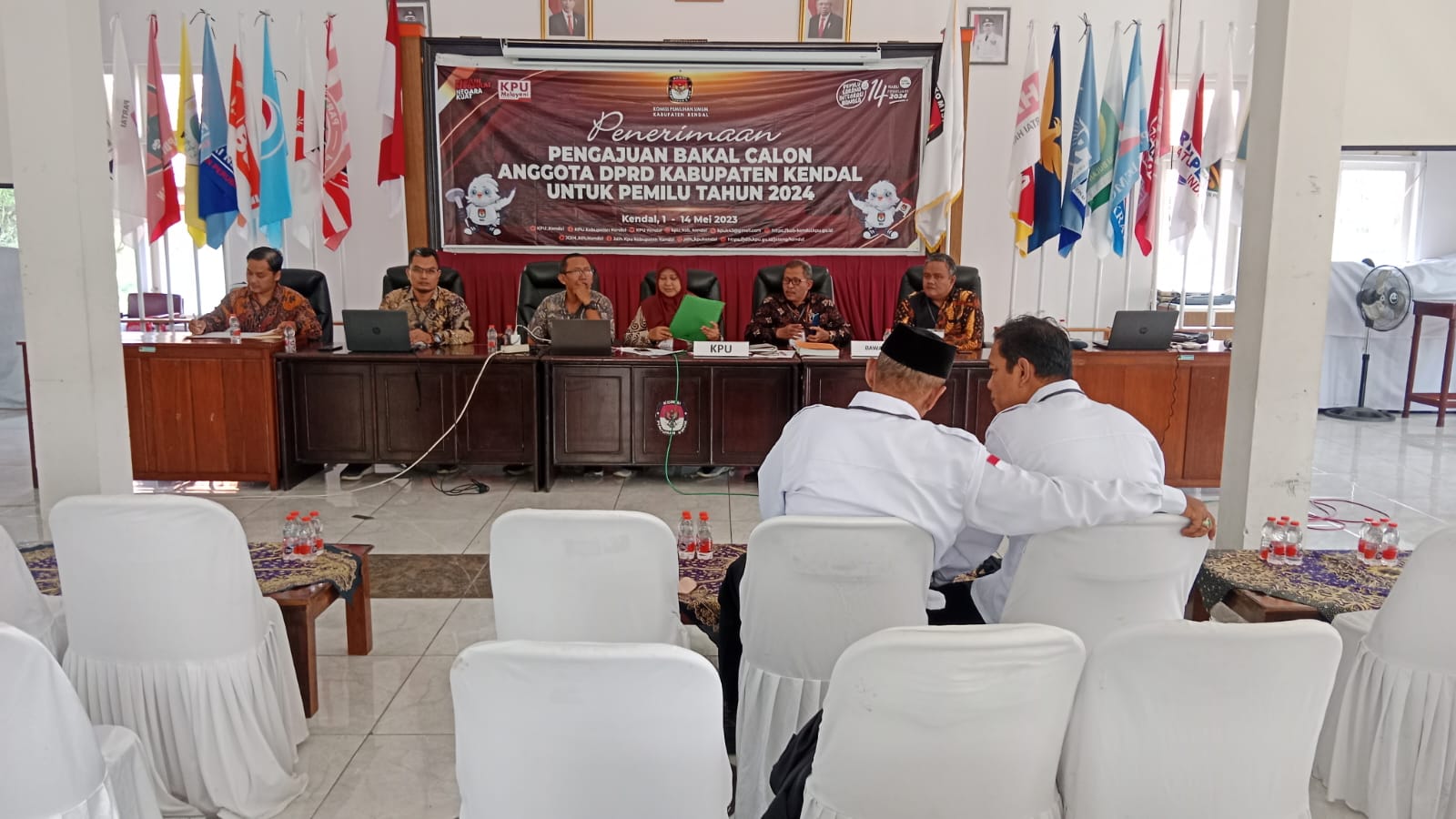 Empat Partai di Kendal Hari ini Daftarkan Bacalegnya, Apa saja?