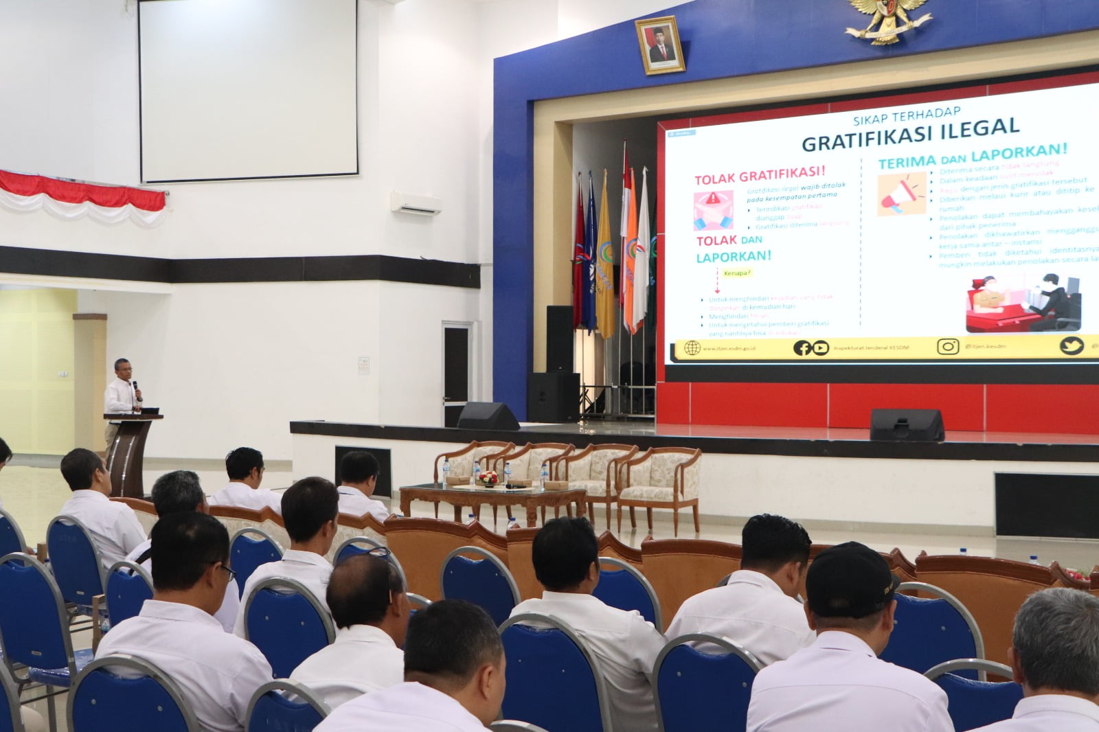 PEM Akamigas Sosialisasikan Internalisasi Pengendalian Gratifikasi ke Pegawai