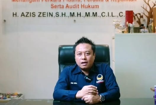 Jika Terpilih, Azis Zein Siap Perjuangkan Aspirasi dan Kepastian Hukum Bagi Masyarakat