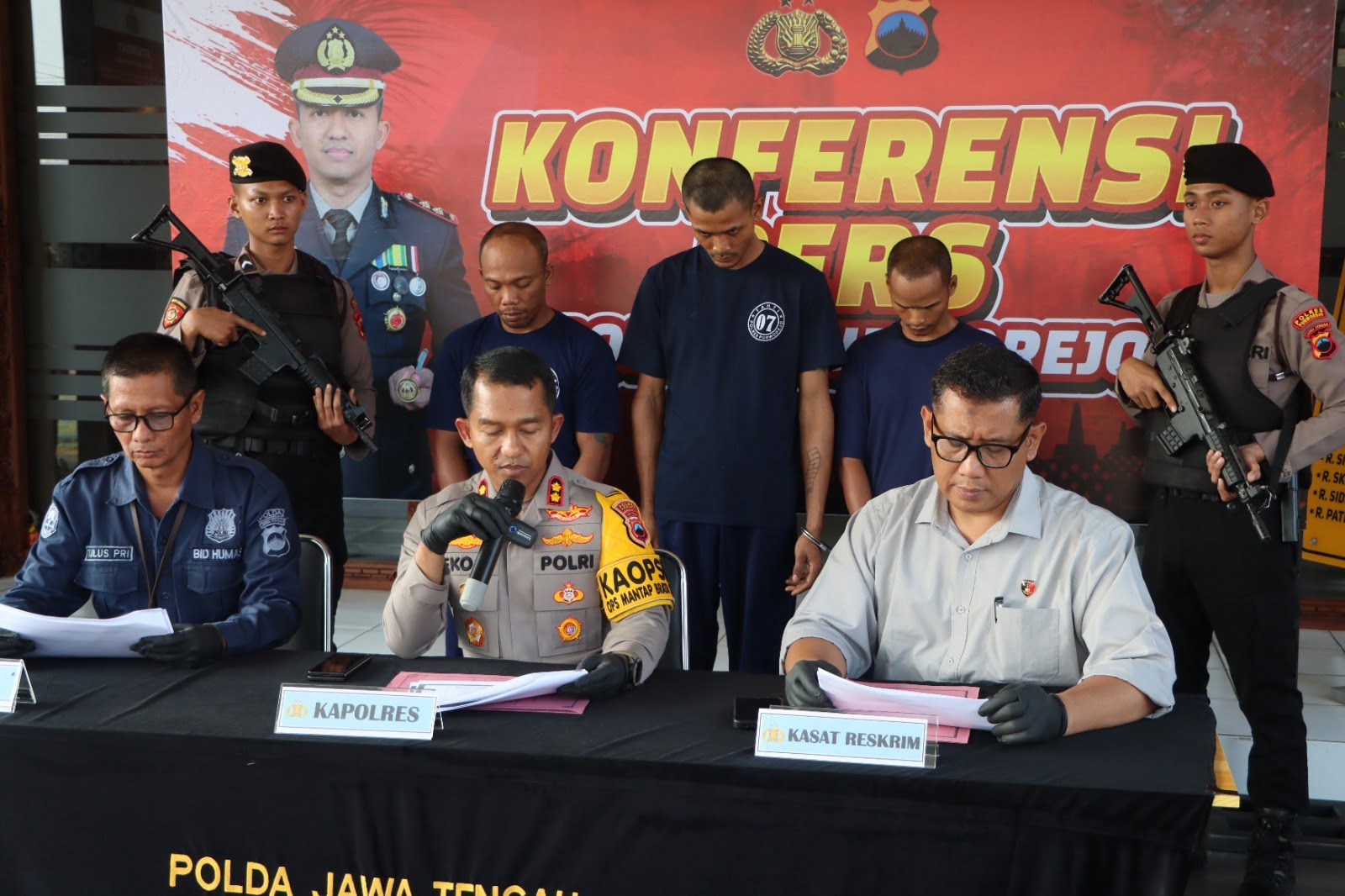 Bikin Warga Resah, 3 Pelaku Pencuri Hewan Ternak Diringkus Satreskrim Polres Purworejo