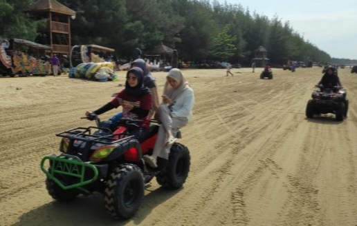 Wisata Karangjahe Rembang Dikunjungi Ratusan Ribu Pengunjung saat Liburan Lebaran