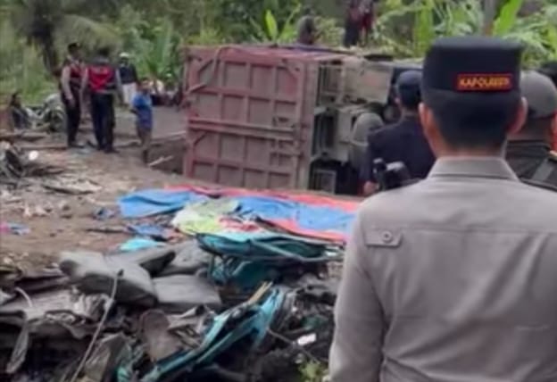 Kecelakaan Maut di Kalijambe Purworejo, Belasan Guru PAUD dan SD IT Qur'an Syafi'iyah Magelang Meninggal Dunia