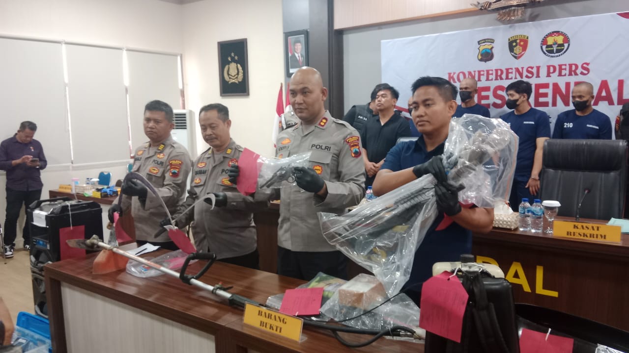 Operasi Aman Candi tahun 2025, Polres Kendal Berhasil Ungkap 6 Kasus Tindak Pidana