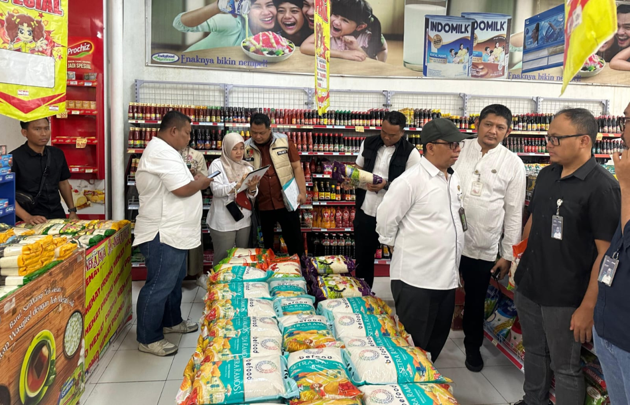 Operasi Pasar Beras di Kendal, Bapenas RI: Banyak Pedagang Jual Beras di Atas HET